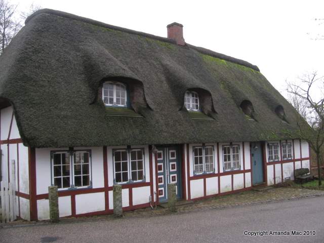 Danish thatched cottage