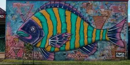 fish graffiti